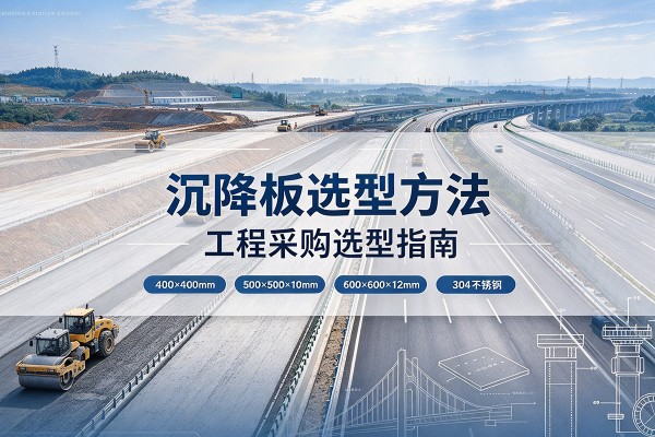 台州沉降板选择方法