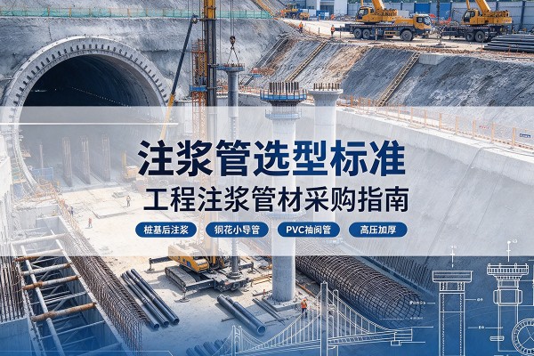 台州注浆管选型标准
