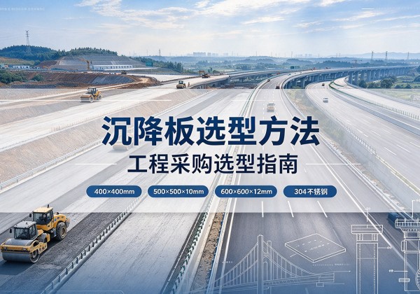 台州沉降板选择方法